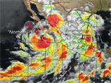 В Мексике ураган "Норберт" принес сильные дожди: один человек погиб