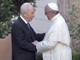 Шимон Перес и Папа Римский Франциск, 8 июня 2014 года