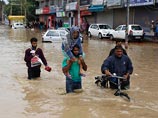Более четырехсот человек погибли от наводнения на полуострове Индостан
