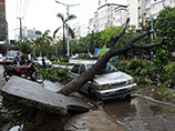 В Китае от тайфуна "Калмэджи" пострадали более 720 тысяч человек