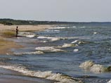 Центральный пляж Балтийска