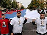 Жителей Грозного массово сгоняли на рекордный митинг в честь дня рождения Путина
