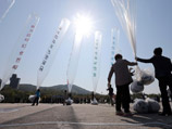 На границе КНДР и Южной Кореи произошла перестрелка из-за воздушных шариков 