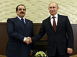 Путин в Сочи встречается с королем Бахрейна