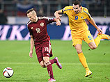 В первом тайме матча Россия - Молдавия обошлось без голов
