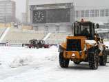 Из-за снегопада в Перми пришлось отменить матч "Амкар" - "Динамо" 