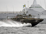 Шведские корабли, ищущие иностранную подлодку, "установили контакт" с несколькими объектами, лежащими на дне