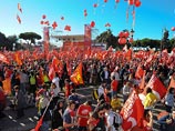 В столице Италии Риме на демонстрацию против трудовой реформы вышли около миллиона человек, приехавших со всей страны, сообщил крупнейший профсоюз страны CGIL, выступивший организатором акции