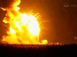 Ракету Antares уничтожили после сбоя на старте по команде операторов Ракету Antares уничтожили после сбоя на старте по команде операторов