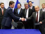 РФ, Украина и ЕС подписали договор о  "зимних" условиях поставки газа и погашении Киевом долга