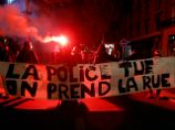 Во Франции манифестации "против полицейского насилия" вылились в ожесточенные уличные столкновения Во Франции манифестации "против полицейского насилия" вылились в ожесточенные уличные столкновения