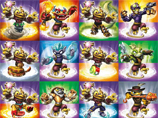 Часть игровых персонажей Skylanders Часть игровых персонажей Skylanders