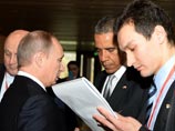 Владимир Путин и Барак Обама, 11 ноября 2014 года Владимир Путин и Барак Обама, 11 ноября 2014 года