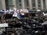В Тбилиси прошел митинг оппозиции с Саакашвили на большом экране 