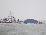 "Севол" затонул 16 апреля в Желтом море неподалеку от острова Чиндо вблизи юго-западных берегов страны