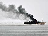 У берегов Испании спасены наркоторговцы, пытавшиеся сжечь на судне 18 тонн гашиша