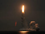 Атомная подводная лодка "Александр Невский" успешно осуществила одиночный запуск межконтинентальной баллистической ракеты "Булава"