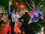 В Фергюсоне арестованы 15 демонстрантов, беспорядки в Сан-Франциско и Сент-Луисе