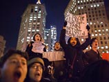 Число задержанных в Нью-Йорке во время протестов против произвола полиции достигло 200 человек