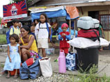 Из-за тайфуна "Хагупит" на Филиппинах эвакуировали более полумиллиона человек