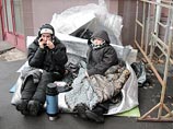 У главного офиса "Единой России" в Москве задержаны участники пикета против реформы здравоохранения