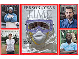 Собирательный образ работника здравоохранения, который борется с распространением вируса Эбола, признан "Человеком года" по версии американского журнала Time