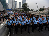 В Гонконге задержали более 200 человек во время зачистки лагеря демонстрантов