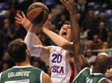 Баскетболисты ЦСКА выиграли девятый матч подряд в Евролиге