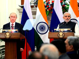 На полях переговоров российского лидера с премьер-министром Нарендрой Моди российская сторона подписала внушительный пакет из двух десятков документов