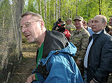 Президент Владимир Путин в мае этого года в Амурской области выпустил на волю Кузю, Борю и Илону Президент Владимир Путин в мае этого года в Амурской области выпустил на волю Кузю, Борю и Илону