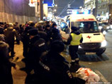 В центре Москвы в ходе акции были задержаны 11 человек, в том числе представители прессы