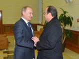 Владимир Путин и Франсуа Олланд, 6 декабря 2014 года Владимир Путин и Франсуа Олланд, 6 декабря 2014 года