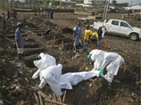 От лихорадки Эбола погибли уже более восьми тысяч человек, заявили в ВОЗ