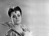 Елена Образцова в роли Марины Мнишек в опере М. Мусоргского "Борис Годунов", 1968 год