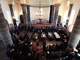 Похороны семьи Аветисян, 15 января 2015 года