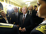 Глава российского государства пообщался со студентами Национального минерально-сырьевого университета "Горный" в Санкт-Петербурге