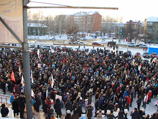 В Томске прошел крупный митинг с требованием вернуть в эфир телеканал ТВ-2