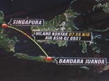 Пассажирский лайнер компании AirAsia, летевший из Индонезии в Сингапур (рейс QZ8501), пропал с экранов радаров 28 декабря. На борту находились 162 человека - 155 пассажиров и семь членов экипажа