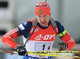 Российские биатлонисты выиграли эстафету на чемпионате Европы Российские биатлонисты выиграли эстафету на чемпионате Европы
