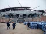 Новый стадион для "Зенита" построен более чем на 65% Новый стадион для "Зенита" построен более чем на 65%