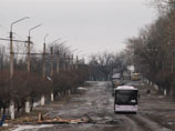 Колонна автобусов из ДНР направляется в Дебальцево для эвакуации местных жителей из зоны боевых действий
