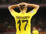 Денису Черышеву разбили голову в матче чемпионата Испании по футболу
