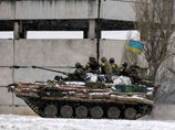 Украинские войска под Дебальцево, 16 февраля 2015 года Украинские войска под Дебальцево, 16 февраля 2015 года