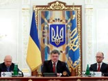 Петр Порошенко, Арсений Яценюк и Александр Турчинов