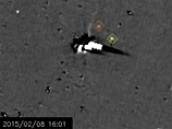 Фотографии были сделаны с помощью космического аппарата New Horizons в период с 27 января по 8 февраля с расстояния примерно от 201 млн до 186 млн километров