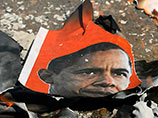 Чучело, изображающее президента США Барака Обаму, сожгли жители поселка имени Александра Космодемьянского в Калининграде, в рамках празднования Масленицы
