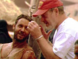 Ридли Скотт на съемках фильма "Гладиатор"