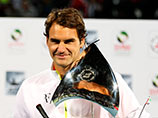 Швейцарец Роджер Федерер за полтора часа нанес поражение (6:3, 7:5) первой ракетке мира сербу Новаку Джоковичу и выиграл титул на теннисном турнире в Дубае