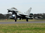 Как стало известно, военные самолеты РФ сопровождали самолеты Typhoon ВВС Великобритании