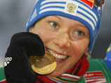Екатерина Юрлова стала чемпионкой мира по биатлону